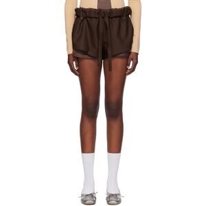 OPEN YY Rolled Waist Mini Shorts - 26